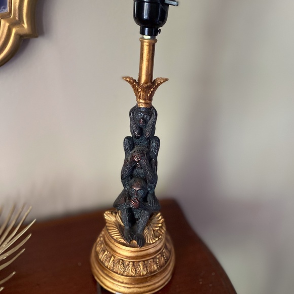 monkey table lamp